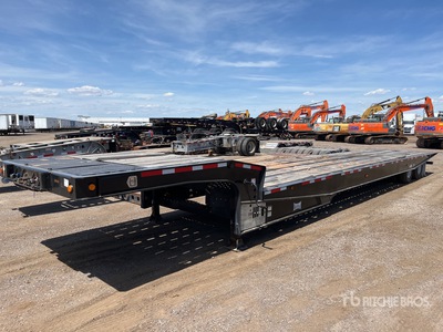2005 Landoll 48 ft T/A Sliding Axle Trailer