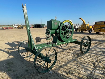 Fairbanks Morse Antique 7 hp Engine Mounted Wagon
