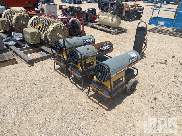 Quantity of (3) Dewalt DXH140KTCH 140000 BTU Space Heaters in Portland,  Texas, United States (IronPlanet Item #10056142)