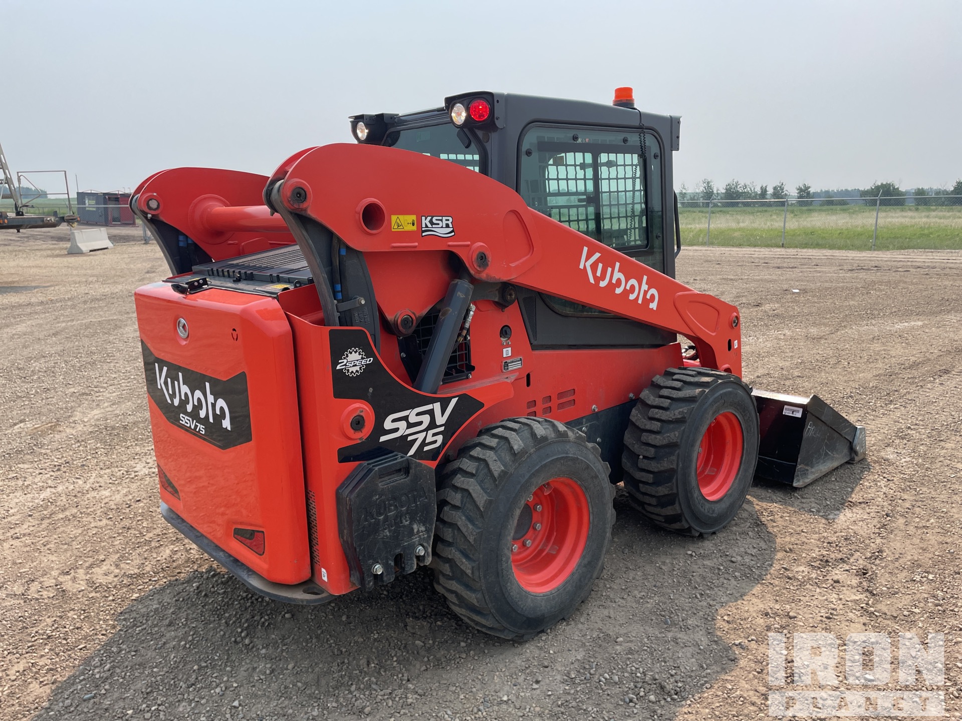 2021 Kubota SSV75 TwoSpeed Skid Steer Loader In Grande, 44 OFF