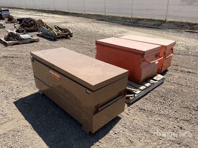 Quantity of (3) Job Site Box