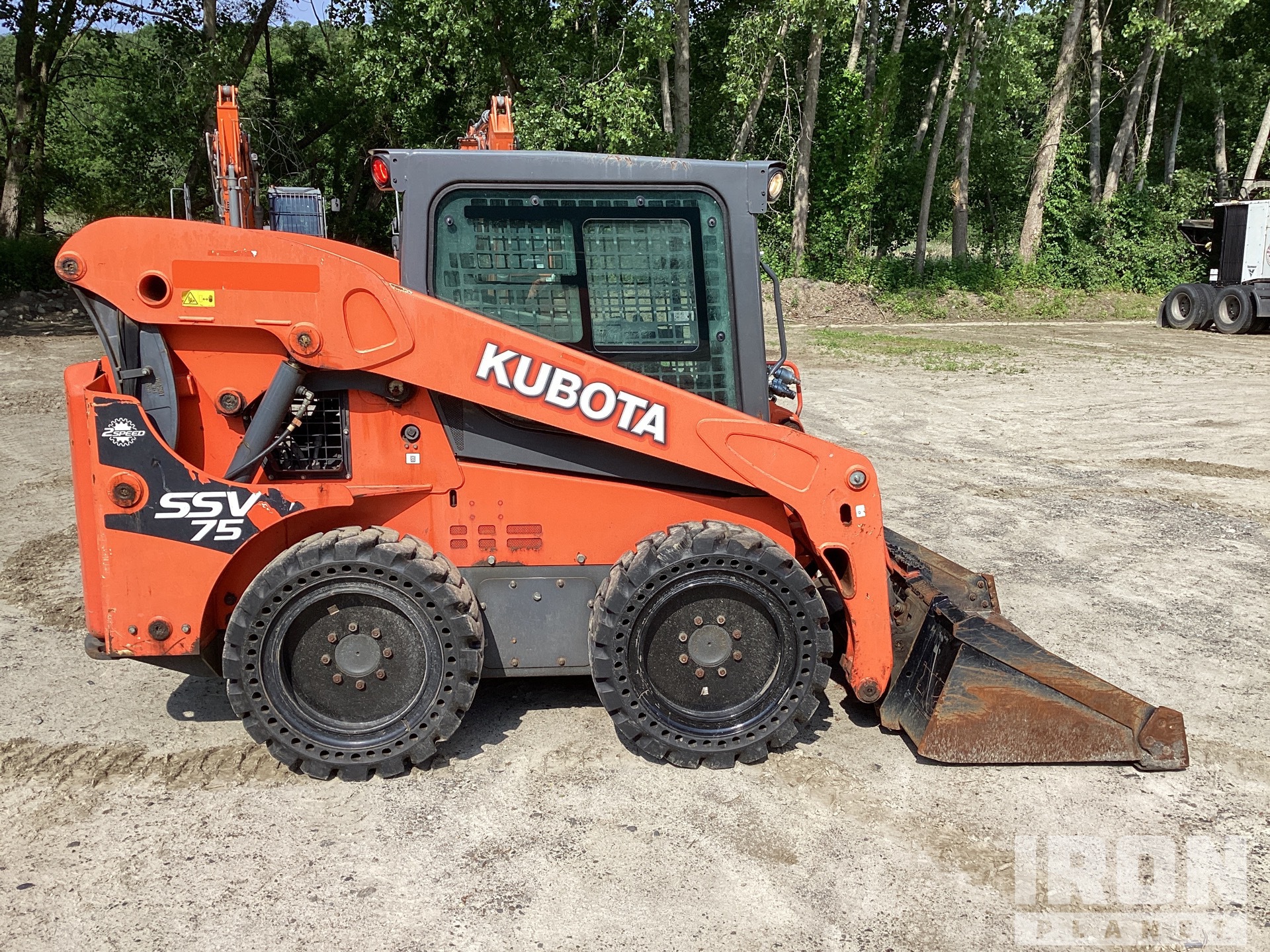 2021 Kubota SSV75 TwoSpeed Skid Steer Loader In Grande, 44 OFF