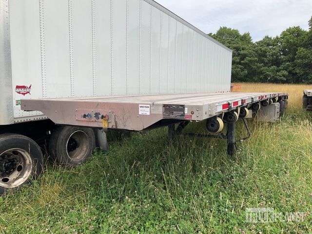 2023 Transcraft FLC1TCM 53 ft T/A Spread Axle Flatbed Trailer in