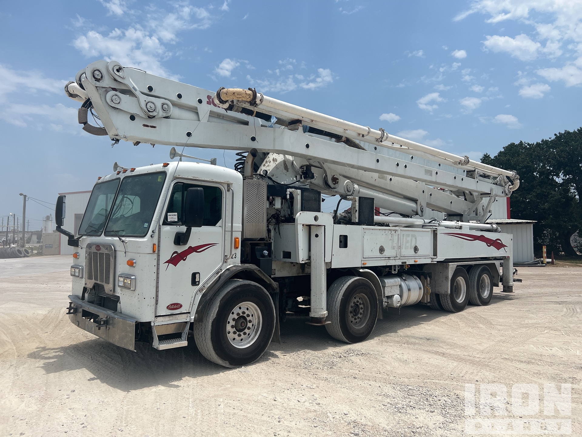 2014 Schwing 2525H-5 46SX on 2014 Peterbilt 320 8x4 Twin