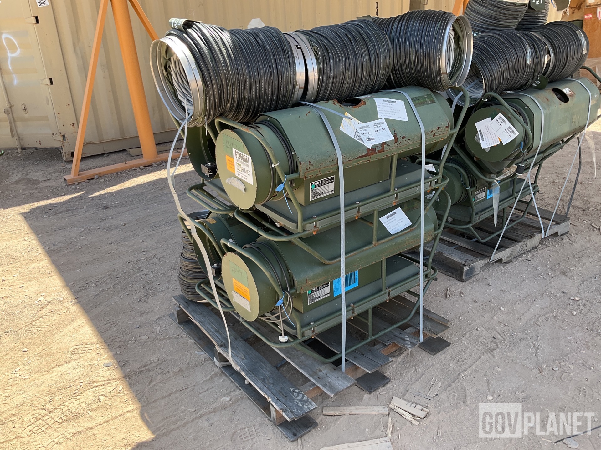 Surplus (4) HDT 62-MV60 Camfire Multi-Fuel Space Heaters in Yermo,  California, United States (GovPlanet Item #10100255)