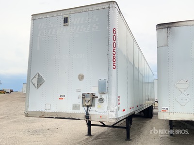 2006 Wabash DVCVHPC 53 ft x 102 in T/A Van Trailer
