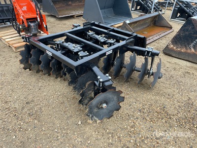 68 in Skid Steer Disc Harrow
