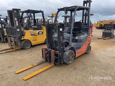 2012 Toyota 8FGCU20 4000 lb Cushion Tire Forklift (Inoperable)