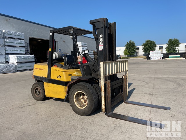Yale GLP100MJNGBE095 10000 lb Pneumatic Tire Forklift in GERMANTOWN ...