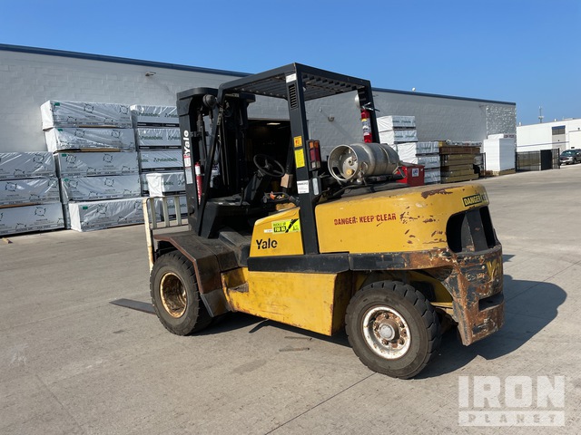 Yale GLP100MJNGBE095 10000 lb Pneumatic Tire Forklift in GERMANTOWN ...