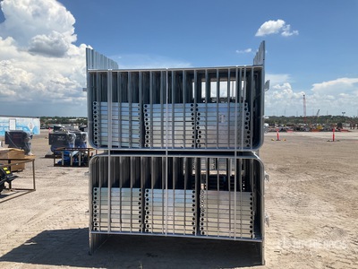 Quantity of (60) 2023 KAIJIAN K2112 7 ft x 4 ft Galvanized Barrier (Unused)