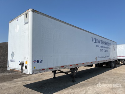 2006 Utility VS2DC 53 ft x 102 in T/A Van Trailer