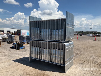 Quantity of (60) 2023 KAIJIAN K2112 7 ft x 4 ft Galvanized Barrier (Unused)