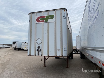 1989 RSI 28 ft x 96 in S/A Van Trailer