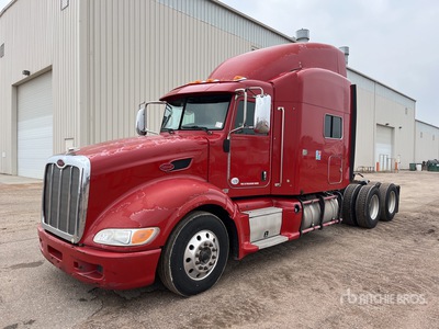 2012 Peterbilt 386 6x4 T/A Sleeper Truck Tractor