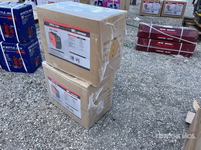 Quantity of (2) 2023 Powertek MMA160 160 A Stick Electric Welder (Unused)