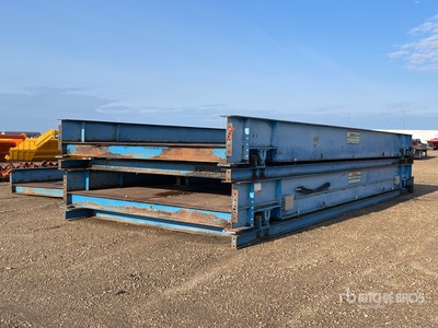 3 Section 80 ft x 10 ft Portable Truck Scale