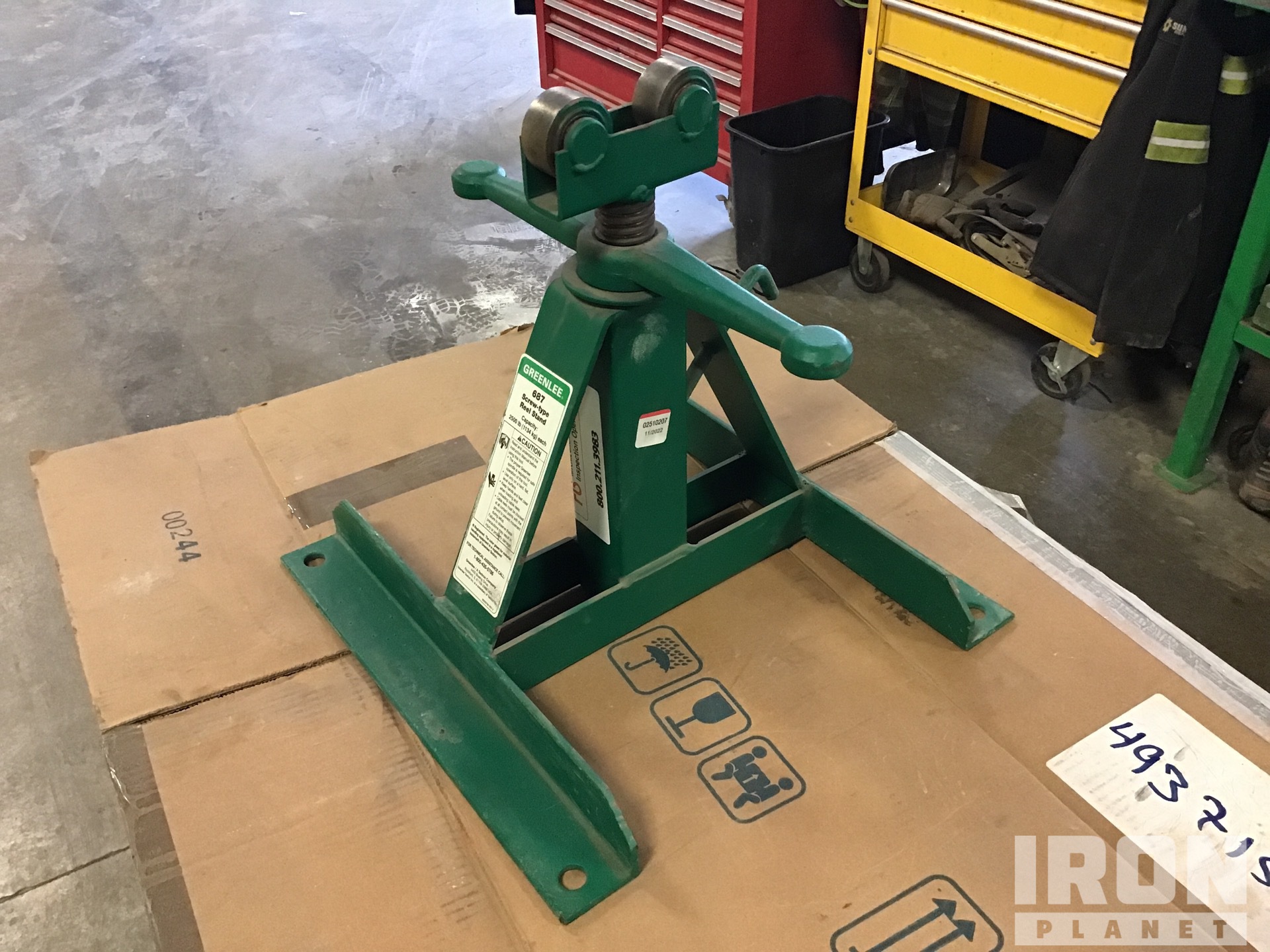 2017 Greenlee 687 Screw-Type Reel Stand in Whitehall, Pennsylvania