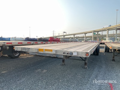 2016 Utility FS2CHA 53 ft T/A Spread Axle Flatbed Trailer