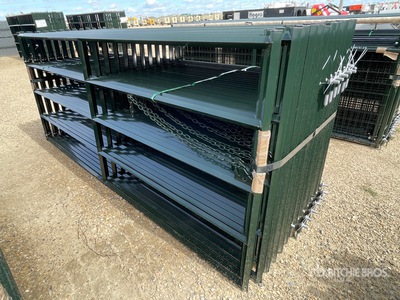 Quantity of (25) 2023 BYT DMG10 10 ft Diamond Livestock Gate (Unused)