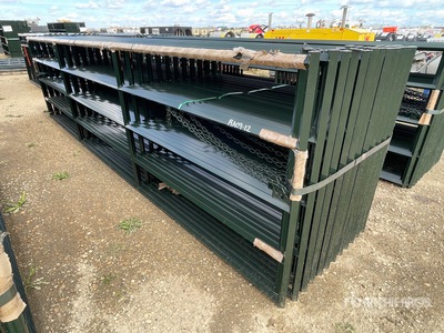Quantity of (25) 2023 BYT DMG16 16 ft Diamond Livestock Gate (Unused)