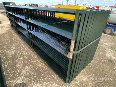 Quantity of (25) 2023 BYT DMG16 16 ft Diamond Livestock Gate (Unused)
