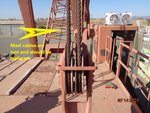 Superstructure de la grue with 
