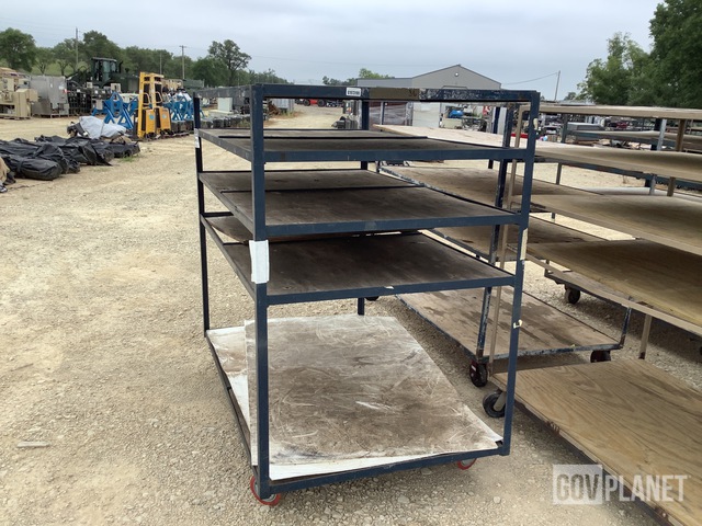 Surplus (5) Rolling Storage Racks in Abilene, Kansas, United States ...