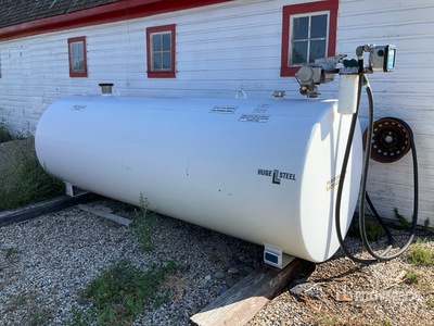 Huge L Steel 1000 gal Steel Diesel Réservoir de carburant