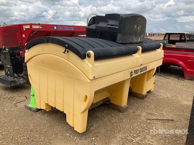 Fisher Poly Caster 8ft8inx62in. Salt Spreader
