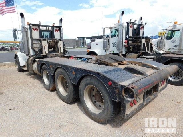 2008 peterbilt 367 3 axle winch tractor vin 1xp in woodward