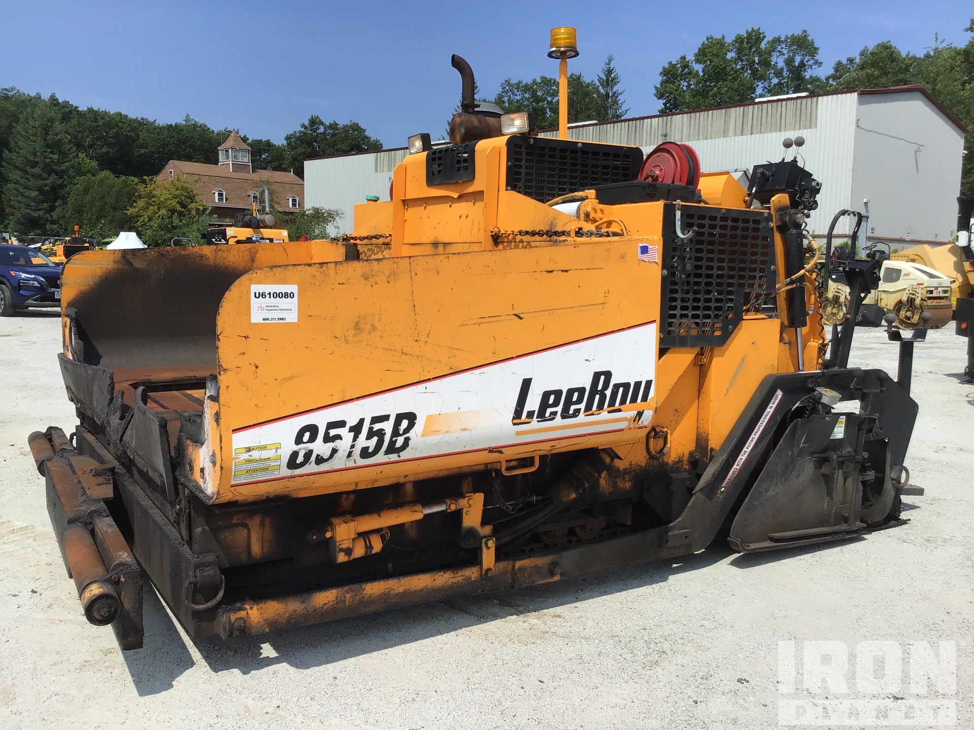 8 CROCKETTS LP ブリットポップSTROKESlibertines 2012 LeeBoy 8515B Track Asphalt Paver in Hooksett, New