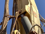 Hydraulique with Vérins d'angle de mât