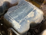 Engine with Emission Label