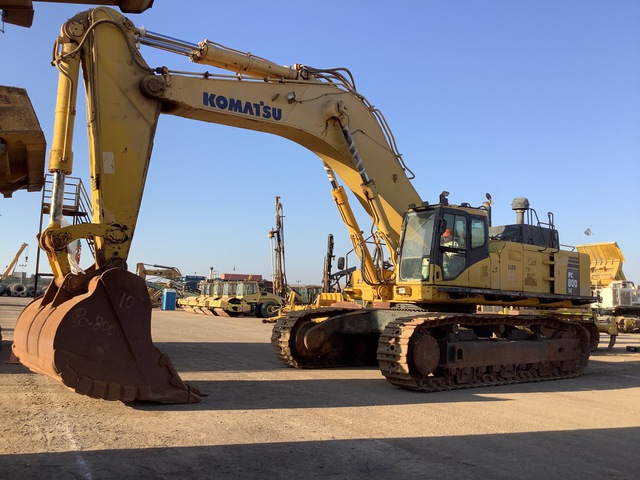2008 Komatsu PC800LC-8 Tracked Excavator