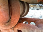 Undercarriage with Left Carrier Rollers