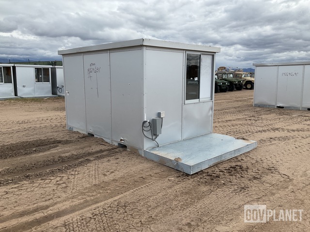 Surplus Nationwide Structures 14496DSW Guard Shack in Doyle, California ...