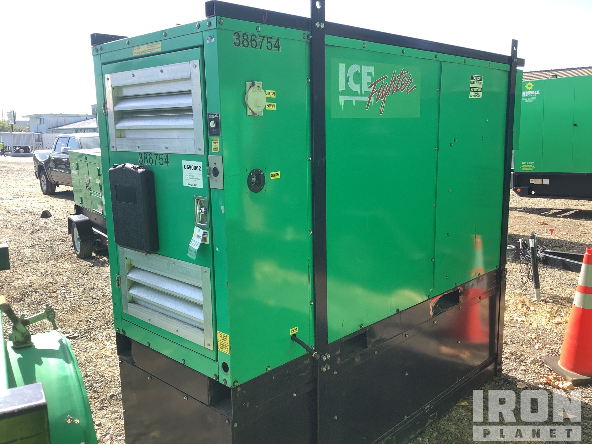 2011 Frost Fighter IHS700 700000 BTU Space Heater in Tacoma, Washington,  United States (IronPlanet Europe Item #10293124)