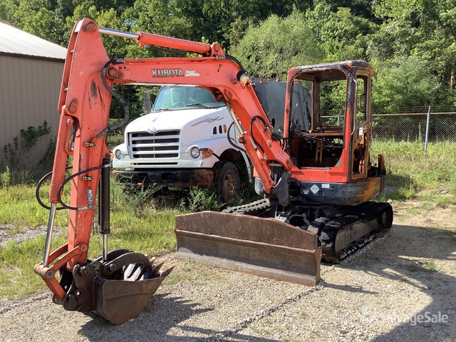 2009 Kubota KX121-3ST Mini Excavator (Inoperable) in Ashland