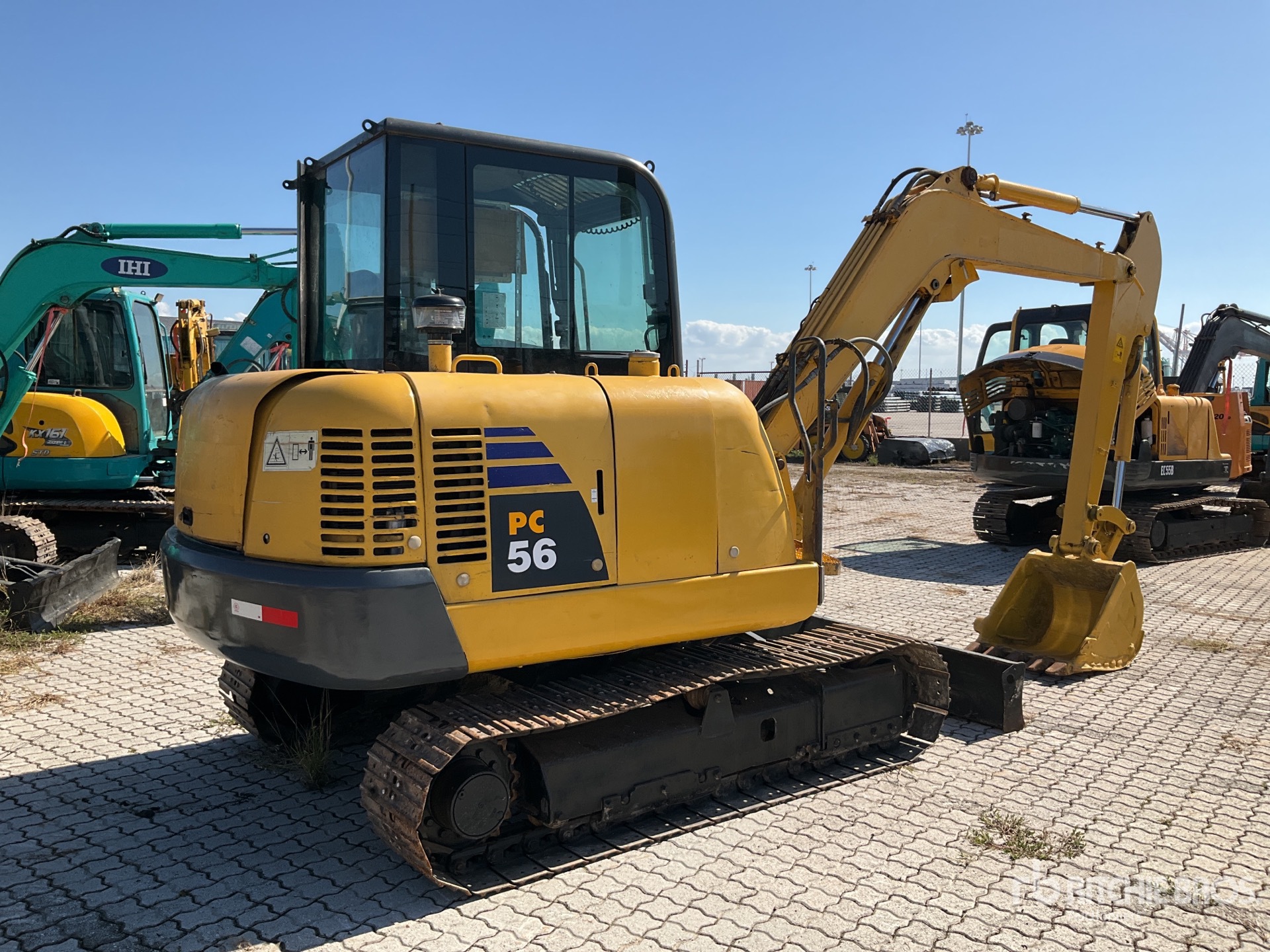ゴマキ 2016 Komatsu PC56-7 Mini Excavator in Tampa, Florida, United