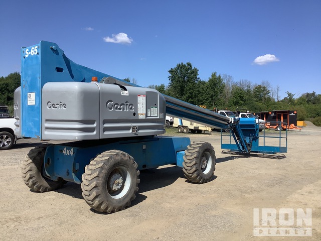2000 Genie S-65 4WD Diesel Telescopic Boom Lift in Florida, New York ...