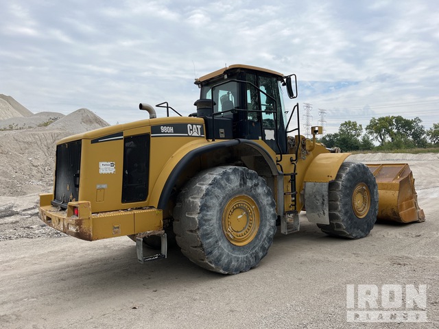 2006 Cat 980H Wheel Loader in North Aurora, Illinois, United States ...