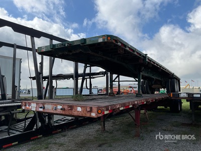 1989 Lufkin T/A Pritsche Anhänger