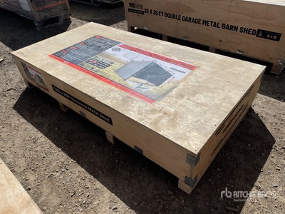 2023 Sunup MS1220L 20 ft x 12 ft Metal Livestock Shelter (Unused)