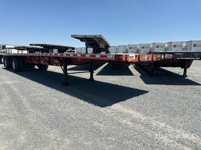 2001 Fontaine LTFW-5-8048WSAWK 48 ft S/A Flatbed Trailer