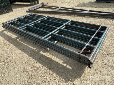 Quantity of (4) 10 ft Livestock Gate