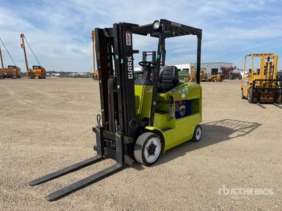 2000 Clark ECG25 4800 lb Electric Forklift