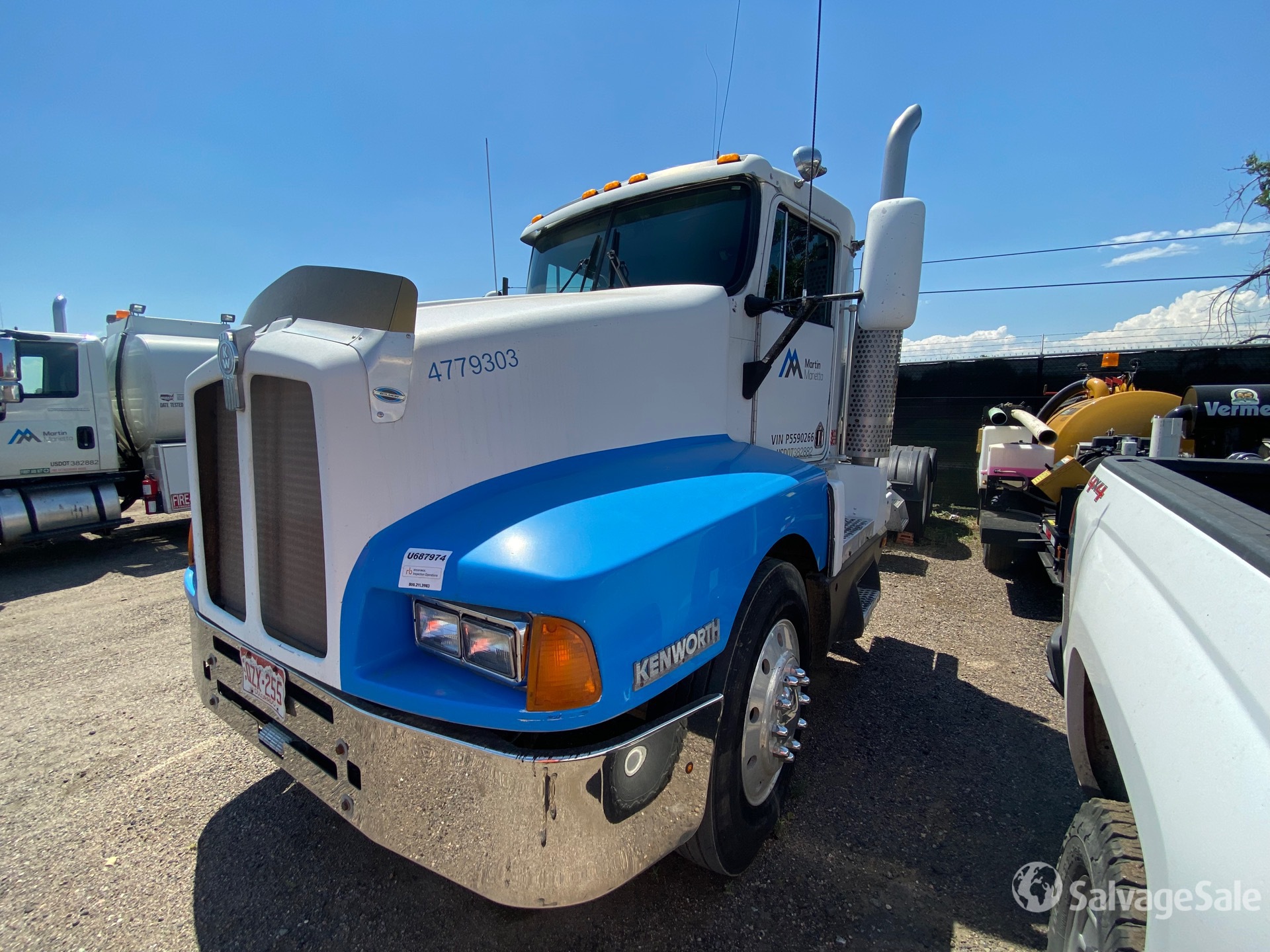 1993 Kenworth T600B 6x4 T/A Day Cab Truck Tractor, Denver, Colorado,  Estados Unidos (IronPlanet Europe N.º de artículo10362606), image size:1920x1440