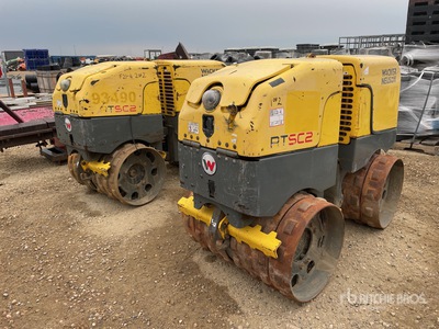Quantity of (2) 2013 Wacker Neuson RT SC2 Trench Compactor