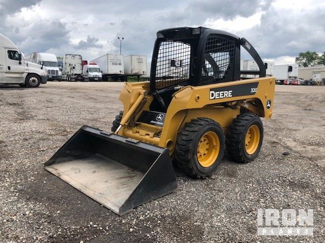 John Deere 320 Skid Steer Loader In West Chicago Illinois United John Deere 320 Skid Steer Loader In West Chicago Illinois United States Salvage Item 1574655